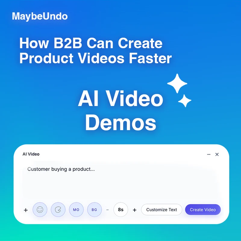 AI video demo workflow turning a product recording into scripts, voiceover, edits, and follow-up assets