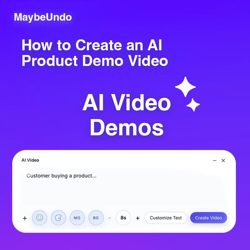 AI product demo video workflow from product recording to script, voiceover, edits, and publishing